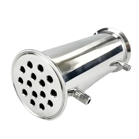 3 بوصة FlangeOD91mm، مزيل البلغم/مكثف بخيط ذكر/أنثى 1/4 بوصة أو 1/2 بوصة، 15 أنبوبًا داخليًا بمعرف 8 مم، L-200 مم، SS304 (خيط ذكر، 1/2 بوصة) in Kuwait