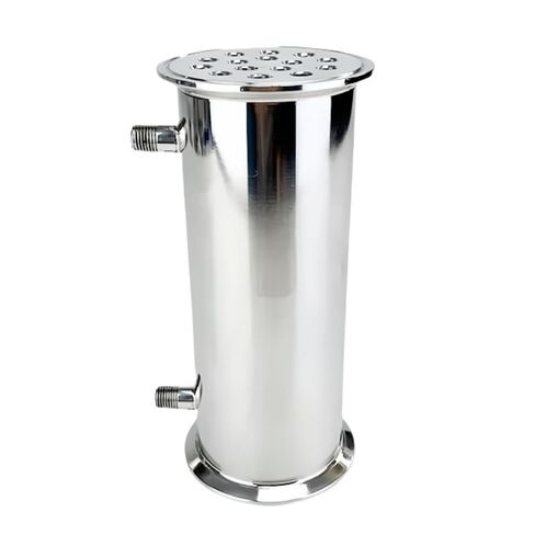 3 بوصة FlangeOD91mm، مزيل البلغم/مكثف بخيط ذكر/أنثى 1/4 بوصة أو 1/2 بوصة، 15 أنبوبًا داخليًا بمعرف 8 مم، L-200 مم، SS304 (خيط ذكر، 1/2 بوصة) in Kuwait