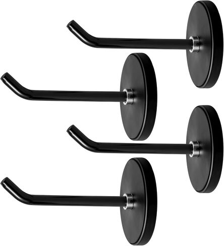 4 قطع خطافات مغناطيسية، مضادة للانزلاق بطول 2.9 بوصة، خطاطيف مغناطيسية قوية، خطافات تثبيت مغناطيسية قوية، خطاف جداري، شماعات مغناطيسية للكابينة، المرآب، الشواية، المطبخ، الثلاجة، الكمبيوتر in Kuwait