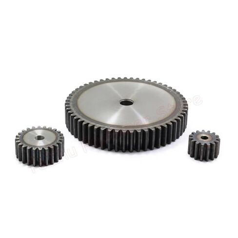 1.5M/2M/2.5Mod Spur Gear 26-40Teeth 45# Steel Flat Straight ​Thickness 15/20/25mm 1Pcs(2 Mod,38Teeth-1pcs) in Kuwait