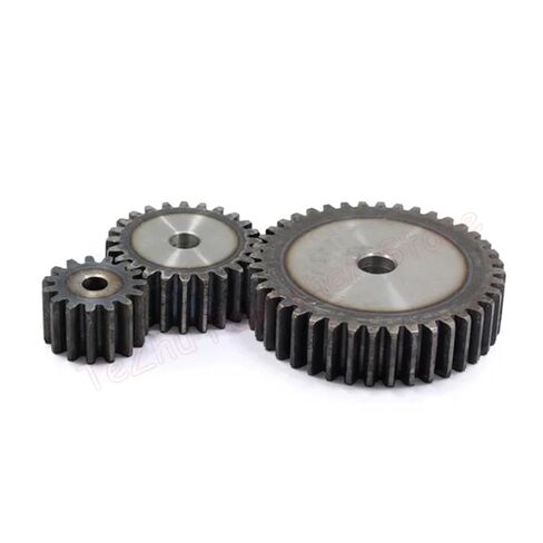 1.5M/2M/2.5Mod Spur Gear 26-40Teeth 45# Steel Flat Straight ​Thickness 15/20/25mm 1Pcs(2 Mod,38Teeth-1pcs) in Saudi Arabia