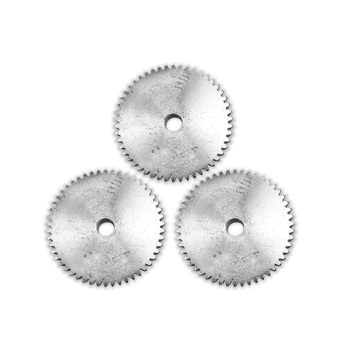 Spur Gear 1M 50/51/52/53/54/55/56/57/58/59T with Hole Wheel 45# Steel Material Height 10mm 1Pcs(1M 50T Craft Hole) in Saudi Arabia