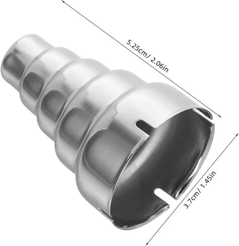 ملحق فوهة الهواء الساخن أداة لحام من الفولاذ المقاوم للصدأ للاستخدام المنزلي والصناعي، فوهة نفخ متوافقة مع رشاشات الهواء الساخن in Kuwait