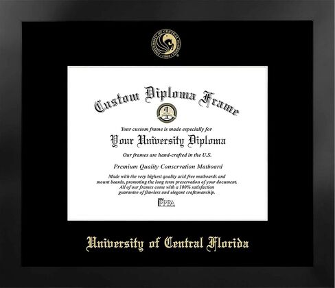 Campus Images NCAA Central Florida Golden Knights Unisex Manhattan Black, Black, One Size in Saudi Arabia
