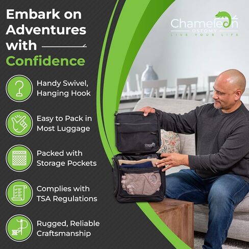 فغرة القولون، فغر القولون، قسطرة فولي، مستلزمات طبية، حقيبة سفر - كبيرة جدًا، منظم أدوات الزينة المعلق - متوافق مع إدارة أمن المواصلات الأمريكية in Kuwait