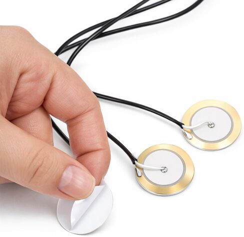 3 in 1 Piezo Pickups Transducer Ukulele Contact Microphone Acoustic Guitar Pickup Transducer with Buzzer for Ukulele Electronic Acoustic Guitar Violin Stringed Instruments in Kuwait