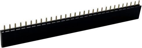 20 Pcs 20 Pin Female Single Row Straight Pin Header Connector with 2.54mm Pitch for PCB Board and Electronic Projects in Kuwait