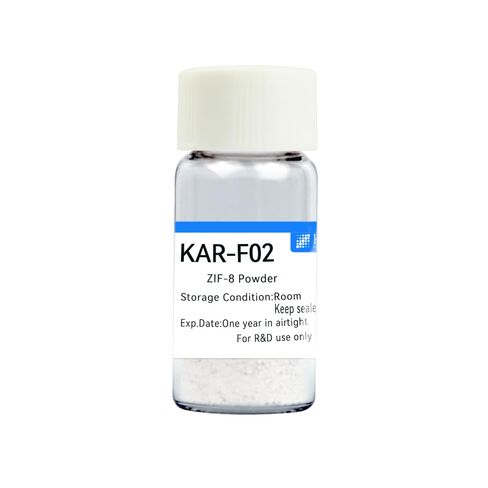 Metal Organic Frameworks MOFs ZIF-8 Powder KAR-F02 Ideal for Gas Storage, Separation, and Catalysis CAS 59061-53-9 (1 Gram) in Kuwait