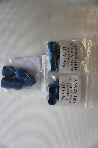 تركيب قابس الألومنيوم AN806-D8 تركيب أنبوب ملولب للطيران. 5 قطع × عبوة in Kuwait