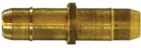21009 Single Barb Mini Splicer, 3/8 in Tube OD x 3/8 in Tube OD, Brass (4 Pack) in Saudi Arabia
