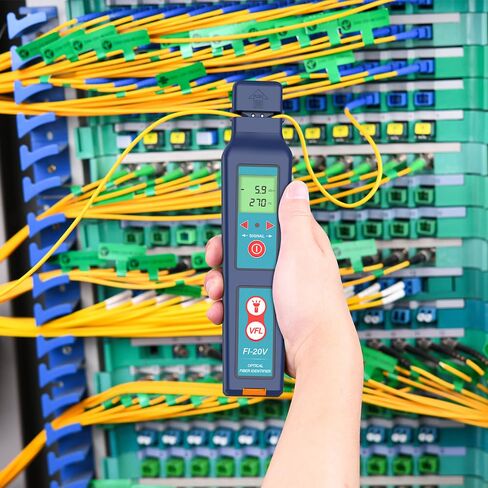 ORIENTEK OFI FI-20V Fiber Optical Identifier 800-1700nm All-in-one Chuck 0.25/0.9/2.0/3.0mm FTTH Tool with VFL LED -40dBm ~ 10 dBm in Kuwait