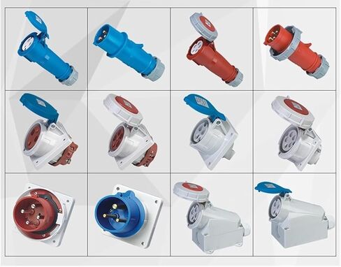 1pc IP67 Waterproof Concealed Socket - European Industrial Plug Socket for Use(SP-1457 4P125A) in Saudi Arabia