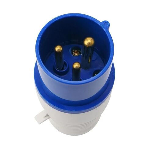 16 Amp 3 Pin Industrial Plug+Socket 220-250V Weatherproof IP44 2P+E 3Phase 16A in Saudi Arabia