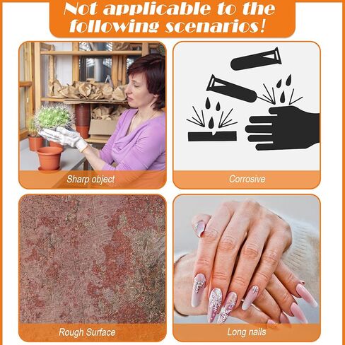 Nuanchu 50 Pcs Gel Finger Cots Silicone Finger Protectors Support Gel Cover Sleeves Gloves Caps, 40 Pieces Long, 10 Pieces Short(Beige) in Saudi Arabia