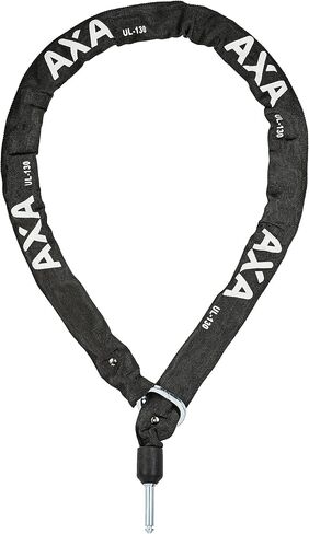 AXA Bike Lock: Plug- in Chain for use with AXA Ring Lock: ULC 130 CM Long- 5.5 mm Links Frame Lock Ebike in Kuwait