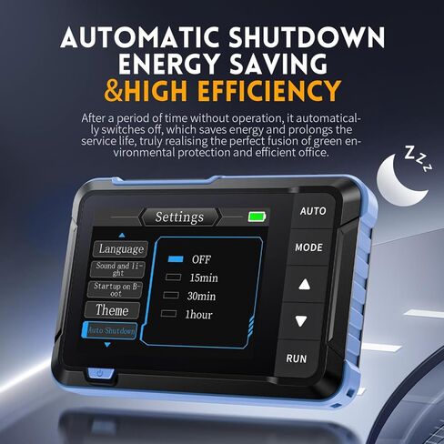 Handheld Oscilloscope, 2 Channels Portable Digital Oscilloscope Multimeter, Professional Automotive Oscilloscope with 1Mhz Bandwidth, 5.0MS s Sampling Rate & 2.8in LCD Display in Kuwait