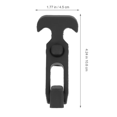 Didiseaon 2 Pcs Rubber T-Handle Hasp Latches with Elastic Shock Absorption for Toolbox and Drawer Replacement, Flexible Pull Buckle for Industrial Hardware Use in Saudi Arabia