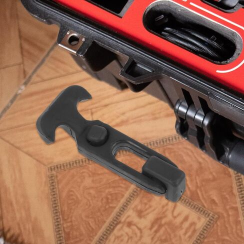 Balacoo 3pcs T-Handle Rubber Elastic Draw Latches for Tool Box with Shock Absorption, Flexible Hasp Locks for Cooler Cabinets, Engine Hoods, and Rv Compartments in Saudi Arabia