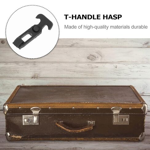 NOLITOY 2 Pcs Rubber T-Handle Draw Latch Flexible Toolbox Hasp Replacement with Tension Buckle for Tool Cabinets and Cooler Boxes in Saudi Arabia