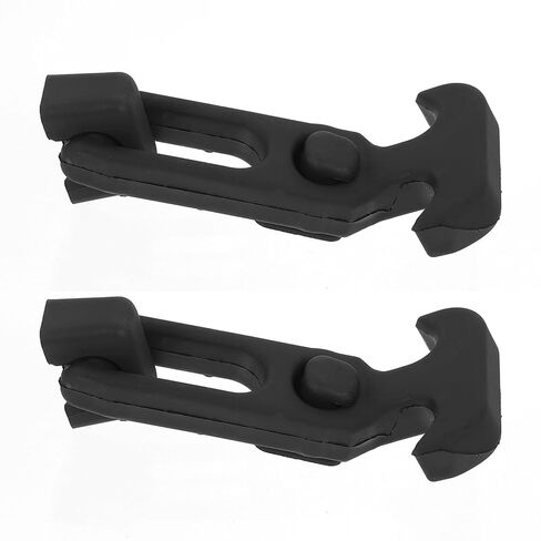 Mobestech 2pcs Rubber T-Handle Toolbox Hasp Latch Flexible Draw Latch with Shock Absorption for Industrial Toolboxes and Cooler Boxes in Saudi Arabia