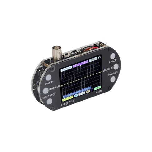 راسم الذبذبات المحمول مع شاشة TFT 2.4 بوصة معدل أخذ العينات 320 × 240 2.5 ميجا هرتز راسم الذبذبات المحمول مع عرض النطاق الترددي 500 كيلو هرتز in Kuwait