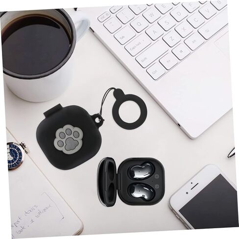 DOITOOL 1pc Silicone Protective Cover for Buds Live Cute Cartoon Design Shockproof Earpiece Case Earphone Protector Fit for Samsung Buds in Saudi Arabia
