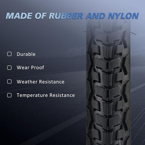 2 PCS 700C Replacement Bike Tire, 700x38C 40-622 Road Bike Tires Compatible with 700 x 36C/37C/38C/39C Bike Bicycle Tires and Tubes in Saudi Arabia