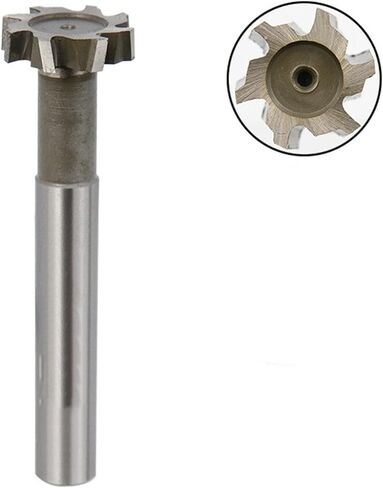 1pcs HSS T-Slot Cutter 8-32mm Metal Keyway Endmills CNC Milling Tool HSS T Slot Milling Cutter Welded Rough Insert End Mill in Kuwait