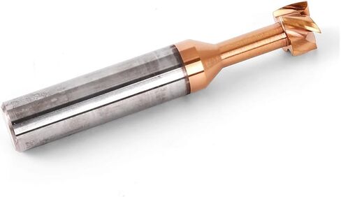 1pcs T Slot End Mill Milling Cutter HRC55 4 Flutes Carbide End Mills 3-12mm Cutting Dia 0.5-5mm Depth Metal Tungsten Steel End Mills CNC Cutting Tools(12x1xD12x60L) in Kuwait