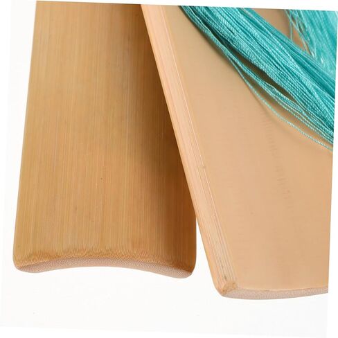 SUPVOX 1 Set Kuaiban Clappers Noisemakers with Blue Tassel Traditional Musical Instrument for Crosstalk Festivals and Performances Portable Design for and Versatile Use in Saudi Arabia