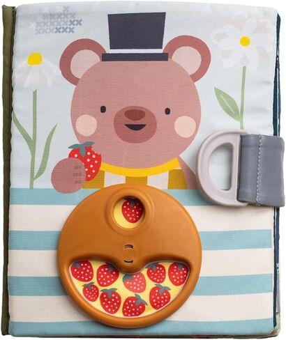 Taf Toys Busy Book for Toddlers 1-3, Montessori Quiet Activity Book with 15 Activities - Opposites Concepts - Ideal Toddler Busy Book for 1 Year Old - Boy Toys Girl Birthday Gift in Kuwait