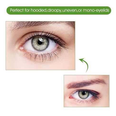 168 Pairs Ultra Invisible Two-sided Sticky Double Eyelid Tapes Stickers for Heavy Saggy Droopy Hooded Eyelids, Medical Fiber Self-adhesive Strips in Saudi Arabia