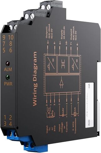 DC24V 1-5V إلى 4-20mA 0-5V 0-10V إشارة المعزل 1 في الخارج (0-10ma الإخراج) in Kuwait