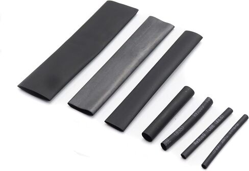 127 Pcs Wire Heat Shrink Tubing Kit, Industrial Heat-Shrink Tubing for Wires, 2:1 Marine Grade Heat Shrink Wrap, Premium Large Electrical Waterproof Heat Shrink Tape in Saudi Arabia