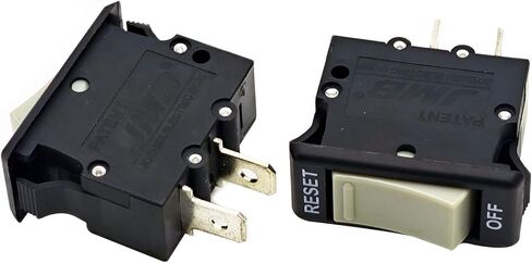 2 Pieces Power Entry On/Off Switch 186726 Works with Treadmill, Cycle Bike,15A, 125VAC, 50VDC in Saudi Arabia