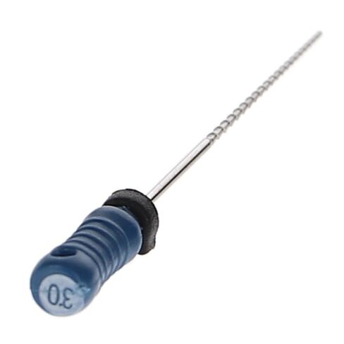 400488 HSB Hedstrom Endodontic Files 31mm #30 Blue Stainless Steel 6/Pk in Saudi Arabia