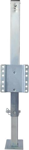 Gecheer Heavy Duty Trailer Jack with Drop Leg – 2500 lb Capacity, 28.6 in Lift, Fixed Mount for 3" x 5" Trailer Frames, Bolt-On Installation in Saudi Arabia
