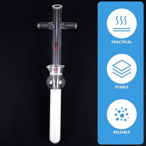 Ciieeo 20ml High-Temperature Resistant Glass Tissue Homogenizer with Pestle for Laboratory Cell Grinding, Scientific Experiment Glassware for Teaching and Research Use in Saudi Arabia