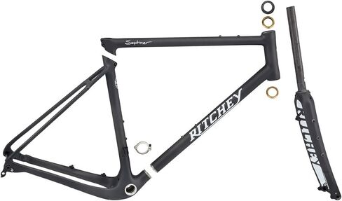 Ritchey Septimer Break-Away Carbon Frameset - Lightweight 700c All-Road Bike with Carbon Fiber Construction, Hydraulic Disc Brakes, Travel-Ready Design & Multi-Purpose Mounts in Saudi Arabia