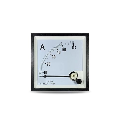 CP96 AC Triple Overload Ammeter 30/50/75/100/150/5A BE96 YT96 with Buffer 9cm 1Pcs(AC 30-5A 90A) in Saudi Arabia