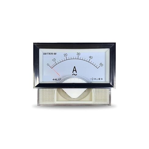 44l17-A AC Ammeter Milliammeter 10MA/20A/30A/50/400/5A Pointer Instrument with Black Frame 1Pcs(AC 250-5A) in Saudi Arabia