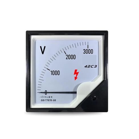 42C3 تيار مستمر الجهد العالي الفولتميتر 1000 فولت 1200 فولت 1500 فولت 2000 فولت 2500 فولت 3000 فولت تركيب الصك 1 قطعة (تيار مستمر 1000 فولت) in Saudi Arabia