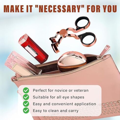 Bizzico Contact Lens Applicator Tool,Contact Lens Remover Tool Easy Apply/Remove,Easy-to-Use Tool for Beginners,Rose Gold in Kuwait