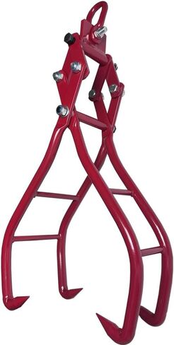 WRLWY28in خطاف مخلب الأخشاب - ملقط رفع جذوع الأشجار شديد التحمل للانزلاق والتسجيل - أداة انتزاع الخشب المتينة والكلاب in Kuwait