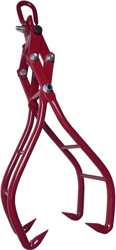 WRLWY28in خطاف مخلب الأخشاب - ملقط رفع جذوع الأشجار شديد التحمل للانزلاق والتسجيل - أداة انتزاع الخشب المتينة والكلاب in Kuwait