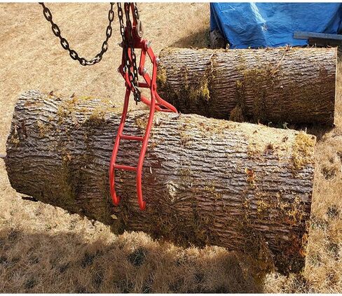 WRLWY28in خطاف مخلب الأخشاب - ملقط رفع جذوع الأشجار شديد التحمل للانزلاق والتسجيل - أداة انتزاع الخشب المتينة والكلاب in Kuwait