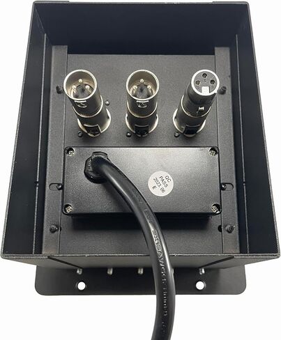 PROCRAFT Mini Gap LID Feed-Thru RECESSED Stage Pocket/Floor Box w/ 1 Wired AC 2 XLR Female 1 XLR Male in Kuwait