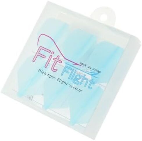 مجموعة 6 سهام من كوزمو فيت فلايت - لعبة رمي السهام (أزرق فاتح) in Kuwait