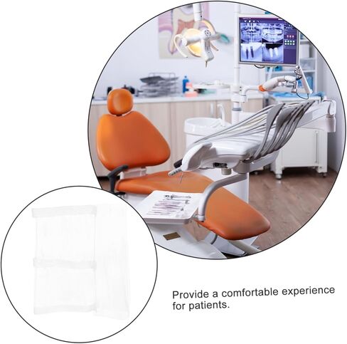 Transparent Dental Chair Protective Cover with Elastic Bands Dustproof Mat for Dental Clinics Non-Slip Design Easy to Chairs in Saudi Arabia
