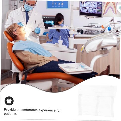 Transparent Dental Chair Protective Cover with Elastic Bands Dustproof Mat for Dental Clinics Non-Slip Design Easy to Chairs in Saudi Arabia